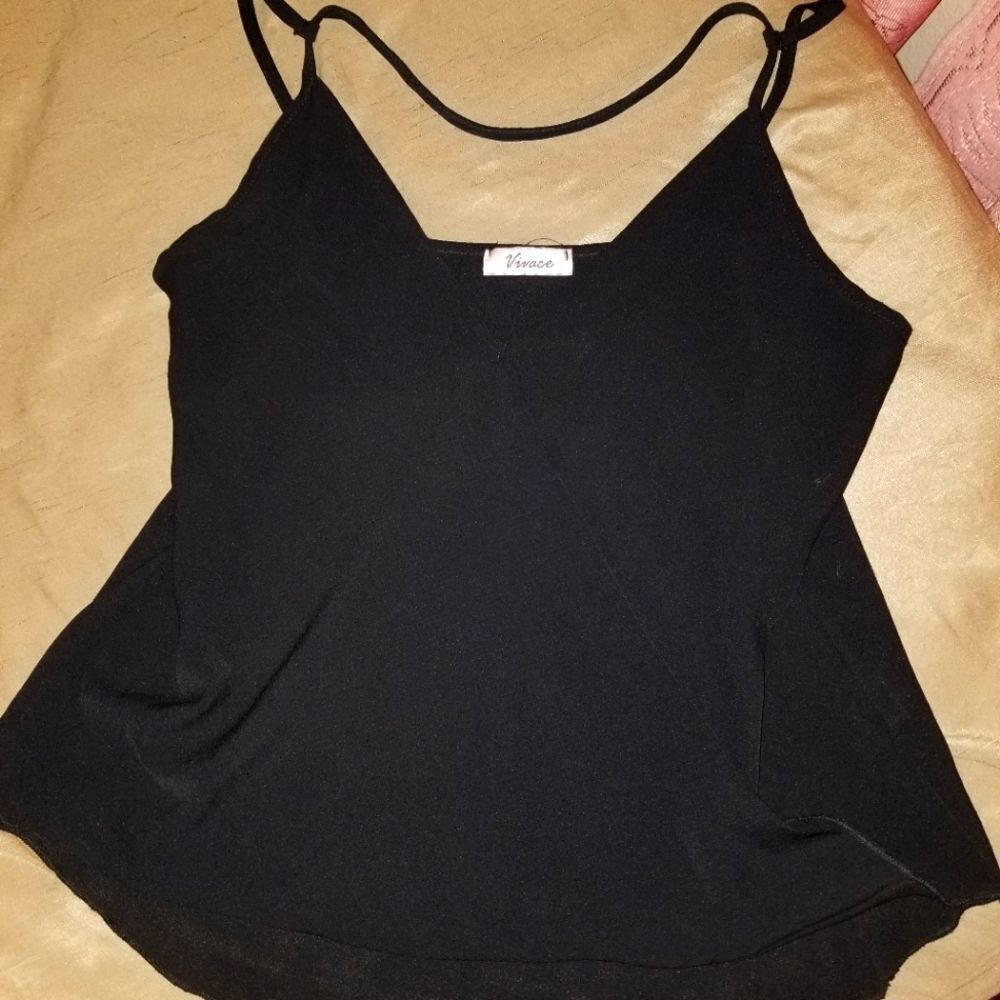 Vivace Black dress top